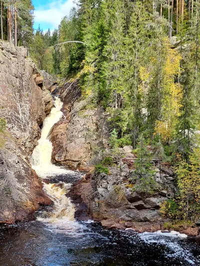 waterfalls in North Värmland-diggerfallet