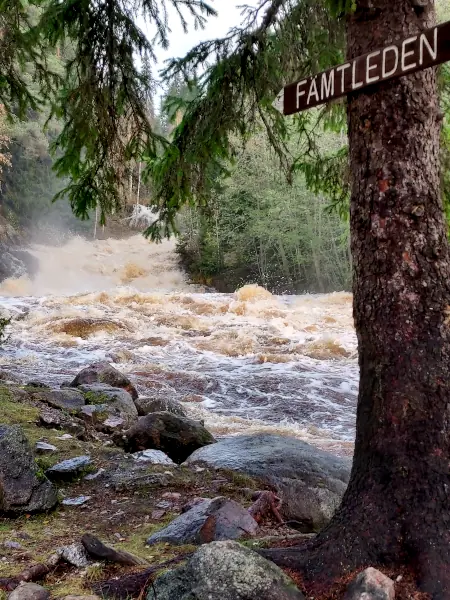 hiking trails in North Värmland-fämtleden