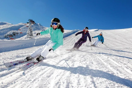 Skiing near Branäs ski resort close to Sysslebäck